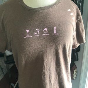 SATC Brown Tee XL